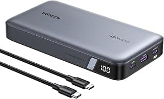 UGREEN Batterie externe pour ordinateur portable 145 W 25 000 mAh, 140 W PD3.0 Charge rapide, chargeur portable à 3 ports pour MacBook... chez Amazon Canada