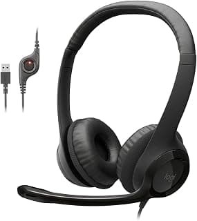 Logitech 981-000014 Noir | Casque stéréo, USB-A, commandes en ligne chez Amazon Canada