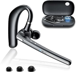Conambo Oreillette Bluetooth sans fil G7 Pro avec étui de charge 500 mAh chez Amazon Canada