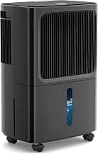 Déshumidificateur pour sous-sol avec tuyau de vidange, déshumidificateurs max 90 litres pour la maison, la chambre, la salle de bain... chez Amazon Canada