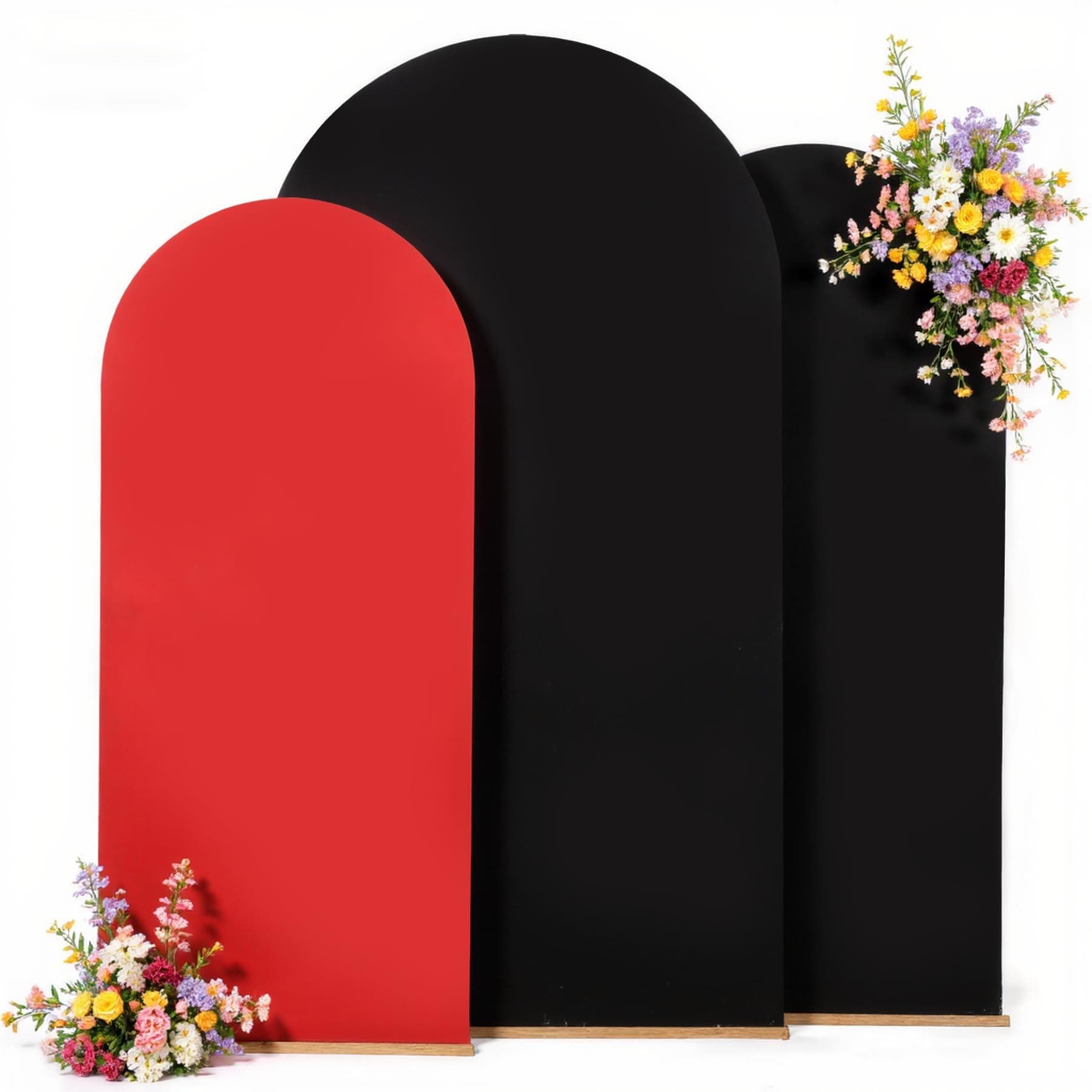 Arch Backdrop Cover Set of 3-6FT 6.6FT 7.2FT Spandex chez Amazon US