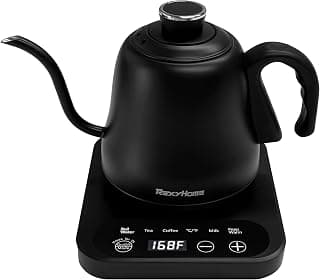 Gooseneck Electric Kettle Temperature Control: ±1℉ Precise Target chez Amazon US