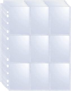 360 pochettes pour cartes à échanger - Protège-pages à 9 pochettes double face, feuilles de cartes ultra-transparentes pour classeur à... chez Amazon Canada