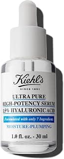 Kiehl's Ultra Pure High-Potency 1.5% Hyaluronic Acid Serum, Concentrated Face Serum for Dry Skin, Instantly Boosts... chez Amazon Canada