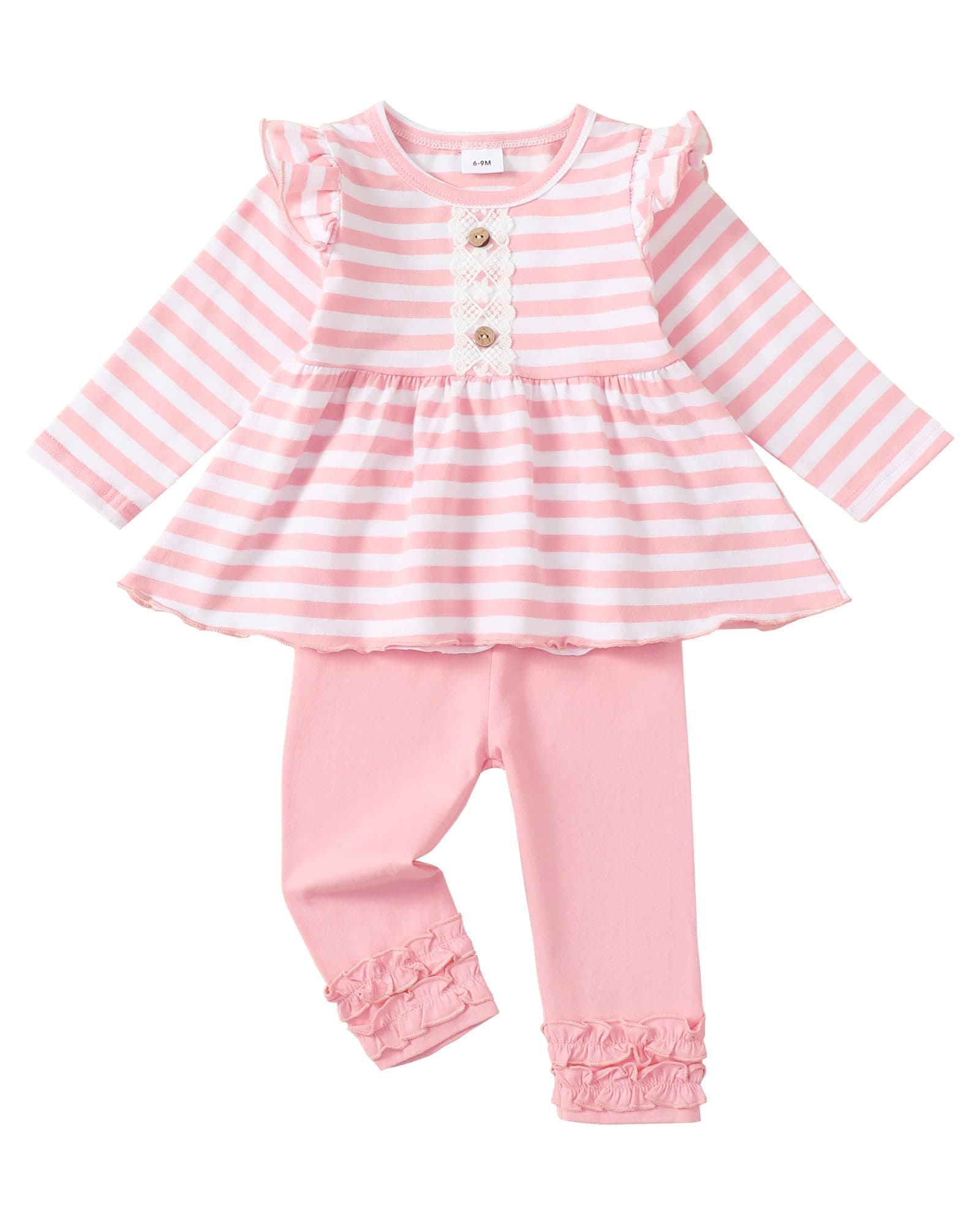 Baby Girl Clothes Infant Toddler Clothes Fall Winter Outfit Clothing Set | chez Amazon US
