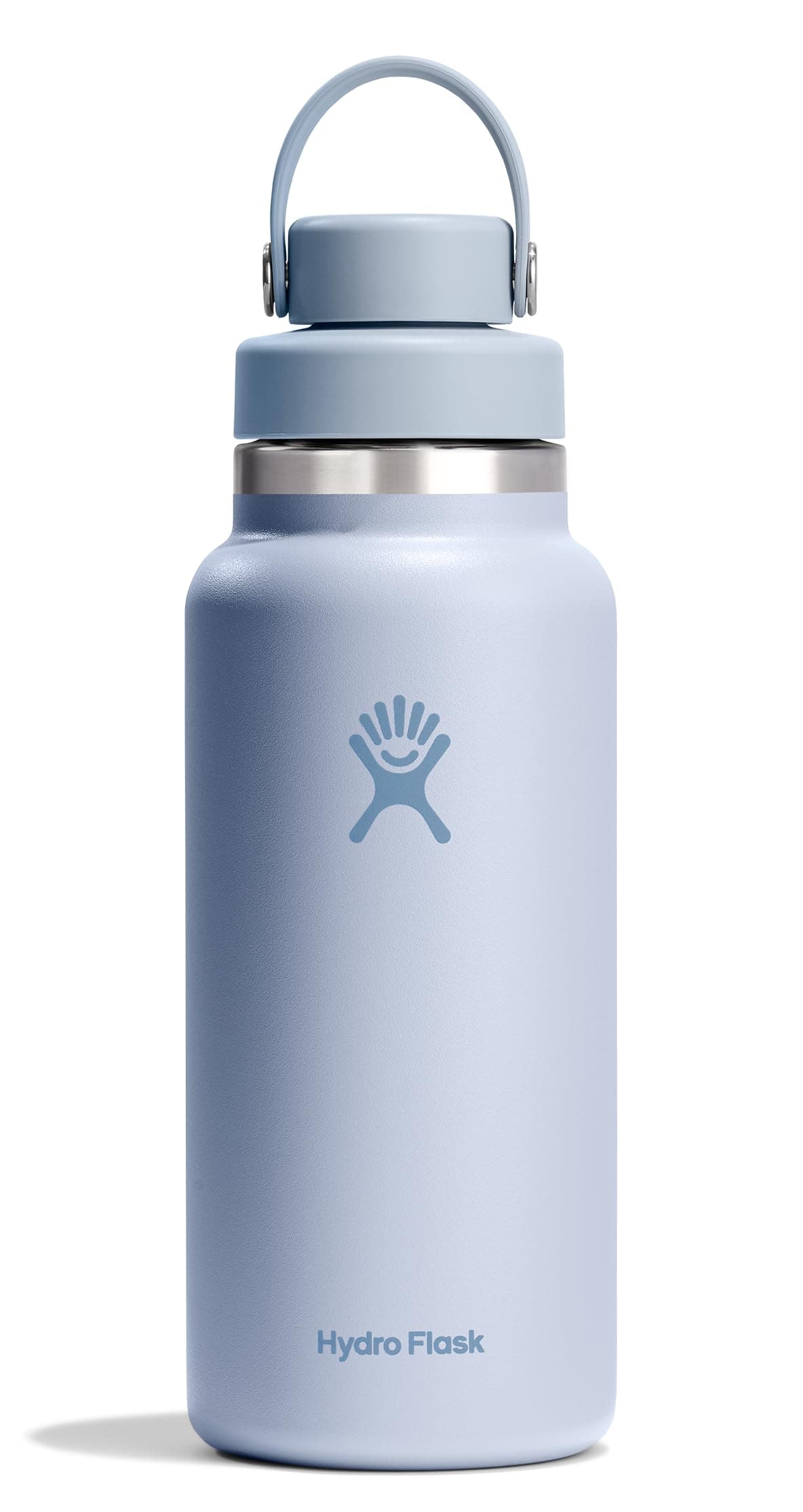 Hydro Flask Water Bottle - Insulated Stainless Steel - Wide Mouth Chug Lid, Non Spill, Leakproof in 32 Oz Surf Blue chez Amazon US