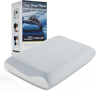 【Hotel Collection】 Cooling Oreiller ergonomique à mémoire de forme, Neck Support (Queen-5.1 in) | 3-layer memory foam... chez Amazon Canada