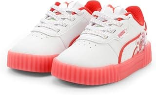 PUMA Toddler Girls X Care Bears X Sesame Street Carina 3.0 Lace Up Sneakers Shoes Casual - White