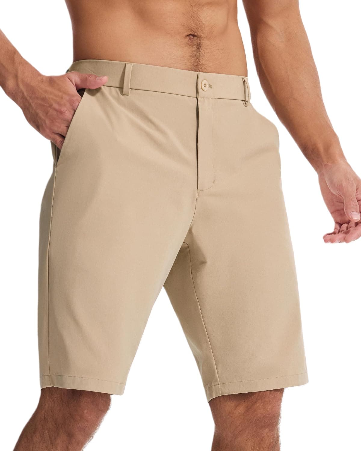 SNOWTEN Men's Classic Fit 7/9/11 Inch Golf Shorts Basic Lightweight Stretch Hiking Casual Short with 2 Pockets and 1 Hidden chez Amazon US