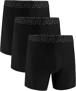 Under Armour 3-Pack Performance Tech Solid 6" Boxer Briefs chez Amazon US