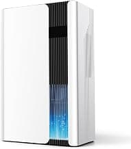 Déshumidificateur, déshumidificateur silencieux pour la maison pour petits espaces jusqu'à 800 m², réservoir d'eau de 2,9 l, arrêt... chez Amazon Canada