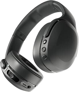 Skullcandy Crusher Evo Wireless Multi-Sensory Bass Headphones - True Black | Bluetooth, Noise Isolating Over-Ear Fit, 40 Hours... chez Amazon Canada