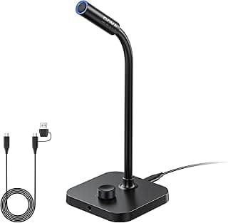 BOYA CM40 Computer USB Microphone for PC, Laptop, Mac & Phones chez Amazon US