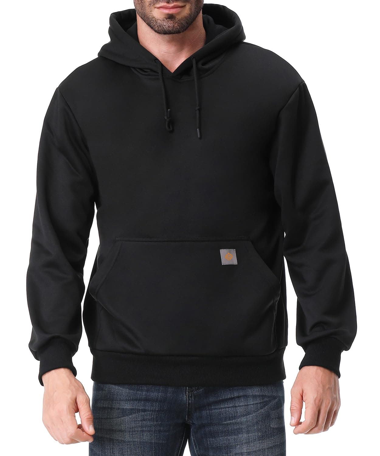 TUAOVA Men's Relaxed Fit Fleece-Lined Pullover Hooded Sweatshirt | Comfortable and Soft chez Amazon US