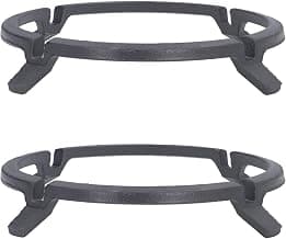 2Pcs Gas Cooker Rack Wok Rings, Cast Iron Wok Support Ring 6.97 Inch Universal Non-Slip Cooker Stand Rack Stove Support Rack Cooker... chez Amazon Canada