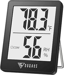 DOQAUS Hygromètre numérique thermomètre d'intérieur, hygromètres, thermomètre d'ambiance et jauge d'humidité avec moniteur précis de... chez Amazon Canada