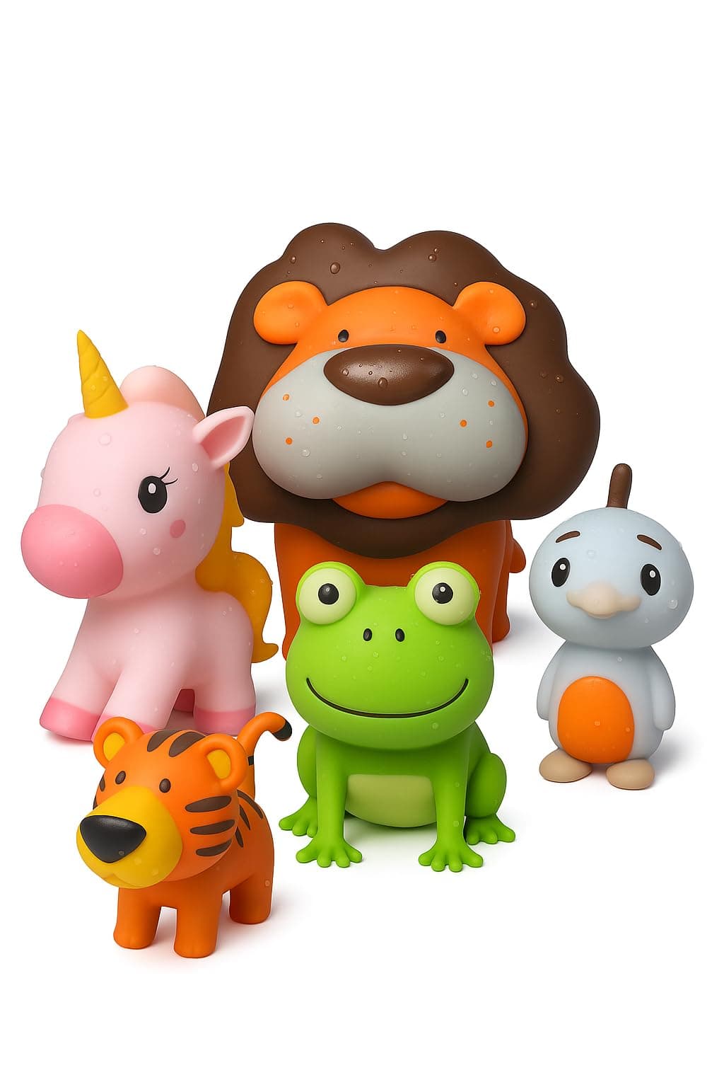SplashEZ Animal Toy, Mold Free Bath Toys for Toddlers & Kids, No Hole Bath Toy for Bathtub, Pool, Shower for Boys & Girls chez Amazon US
