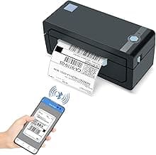 JADENS Bluetooth Thermal Shipping Label Printer, Wireless 4x6 Label Printer chez Amazon US