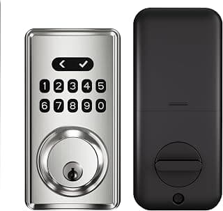 Keypad Deadbolt, Keyless Entry Door Lock,Smart Deadbolt Lock chez Amazon US