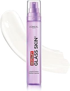 L’Oréal Paris Revitalift Glass Skin Face Moisturizer, Hydrating Liquid Face Cream with Hyaluronic Acid for 100H of... chez Amazon Canada