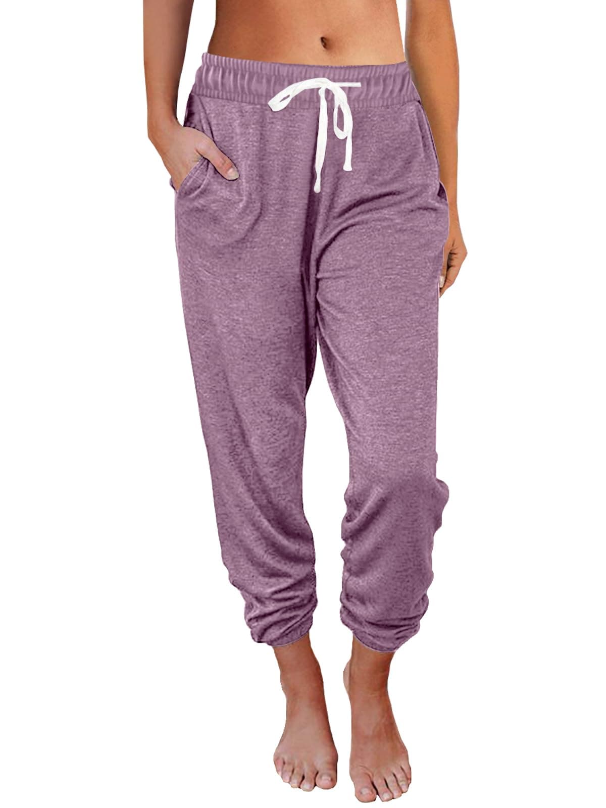 AUTOMET Women's High Waisted Lounge Sweatpants Jogger Pants with Pockets chez Amazon US
