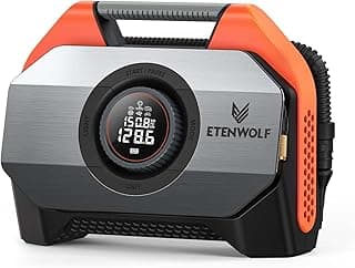 ETENWOLF VORTEX S6 Tire Inflator Portable Air Compressor, Cordless Air Pump chez Amazon US