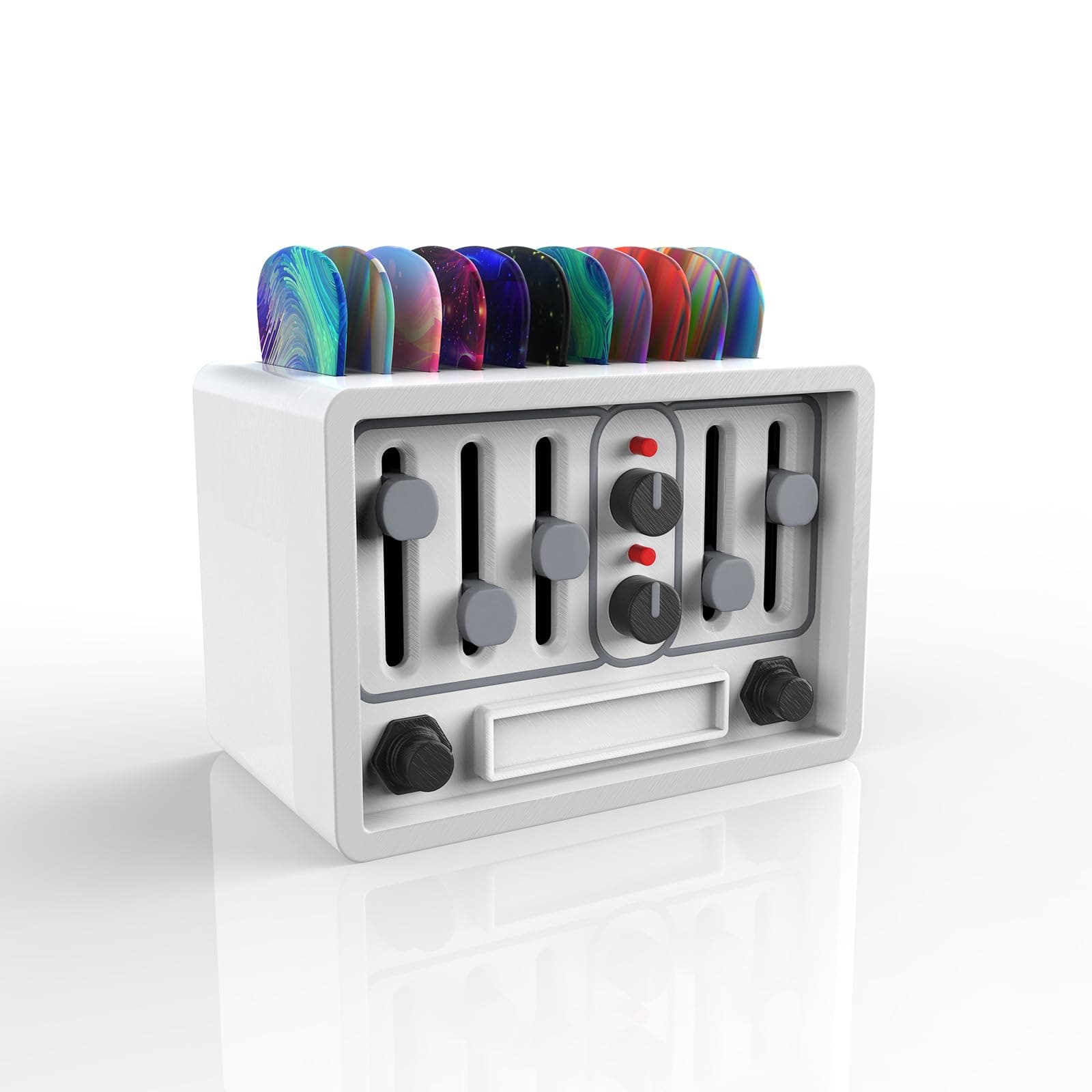 Guitar Pick Holder, Audio Speaker Style chez Amazon US