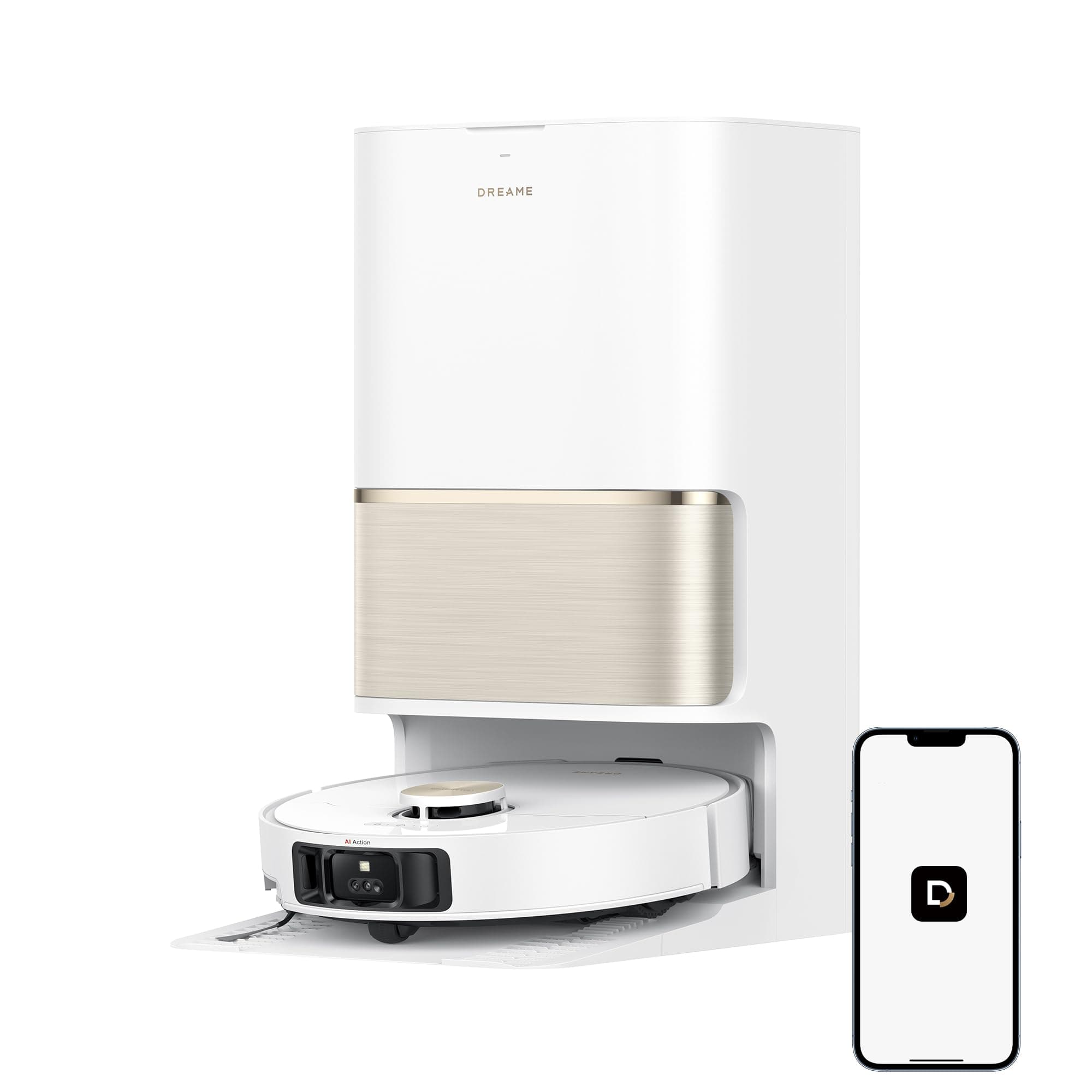 DREAME Aspirateur robot L50 Ultra avec double navigation laser et AI RGB chez Amazon Canada