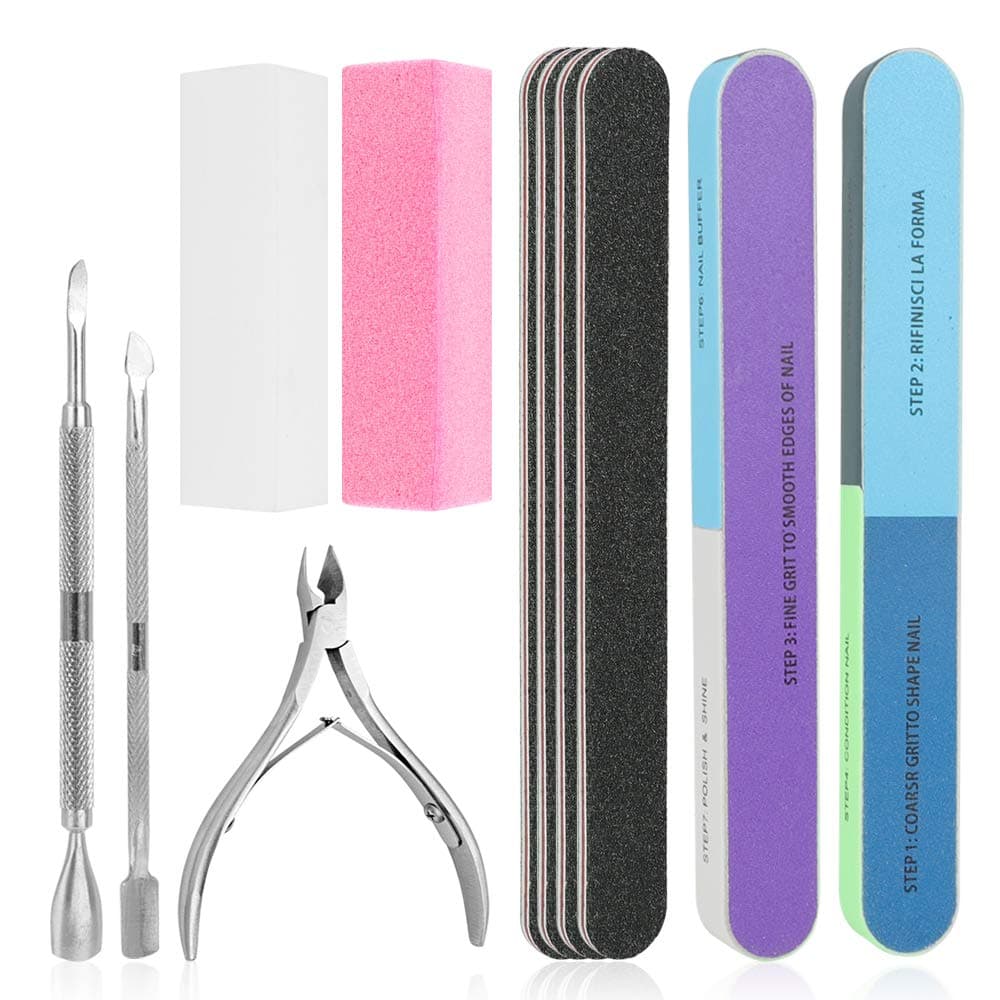 Nail File Set, 11 Pcs chez Amazon UK