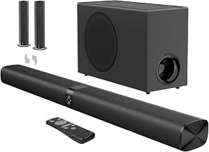 Sound Bar with Subwoofer, 110W chez Amazon US