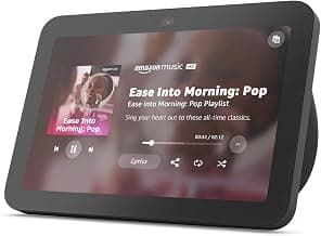 Echo Show 8 (3e génération, sortie 2021), Avec son spatial, concentrateur pour la maison intelligente intégré et Alexa, Conçu pour... chez Amazon Canada