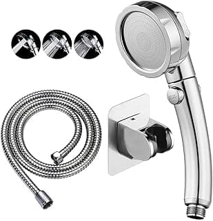KAIYING RV & Camper High Pressure Handheld Shower Head with Pause Button | 3 Spray Modes with ON/OFF Switch, Detachable... chez Amazon Canada