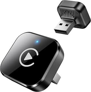 Adaptateur CarPlay sans fil, Plug & Play, adaptateur sans fil CarPlay USB/USB-C, filaire vers sans fil CarPlay Reconnect automatique,... chez Amazon Canada