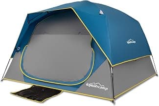 LOYEAHCAMP Tents 4 Person Camping Tent with Rainfly chez Amazon US