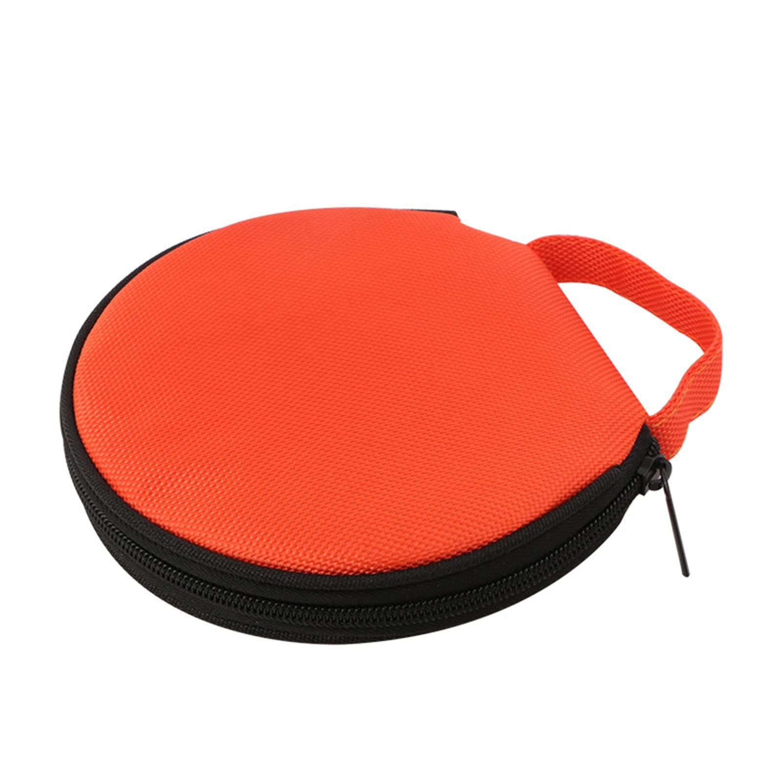 HKAENE 20 Capacity CD Case, DVDs Wallet Holder Portable Round Oxford Disc CD DVD VCD Wallet (Orange) chez Amazon US