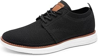 Under Armour Bruno Marc Men's KnitFlex Breeze Casual Dress Sneakers | Breathable Lightweight Mesh Lace-Up Derby Walking Shoes for Work...