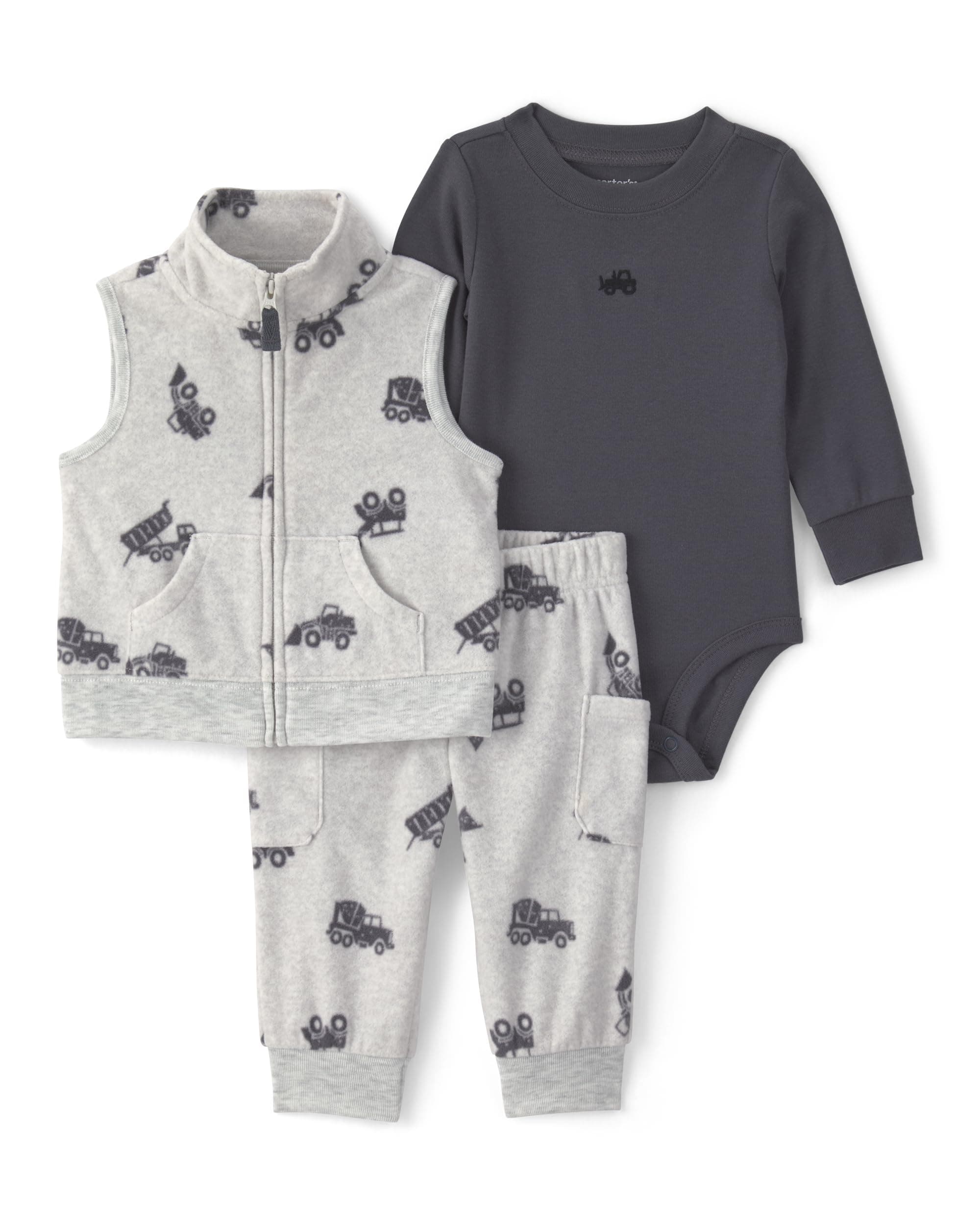 Carter's Baby Boys' 3-piece Bodysuit Pant Sets chez Amazon US