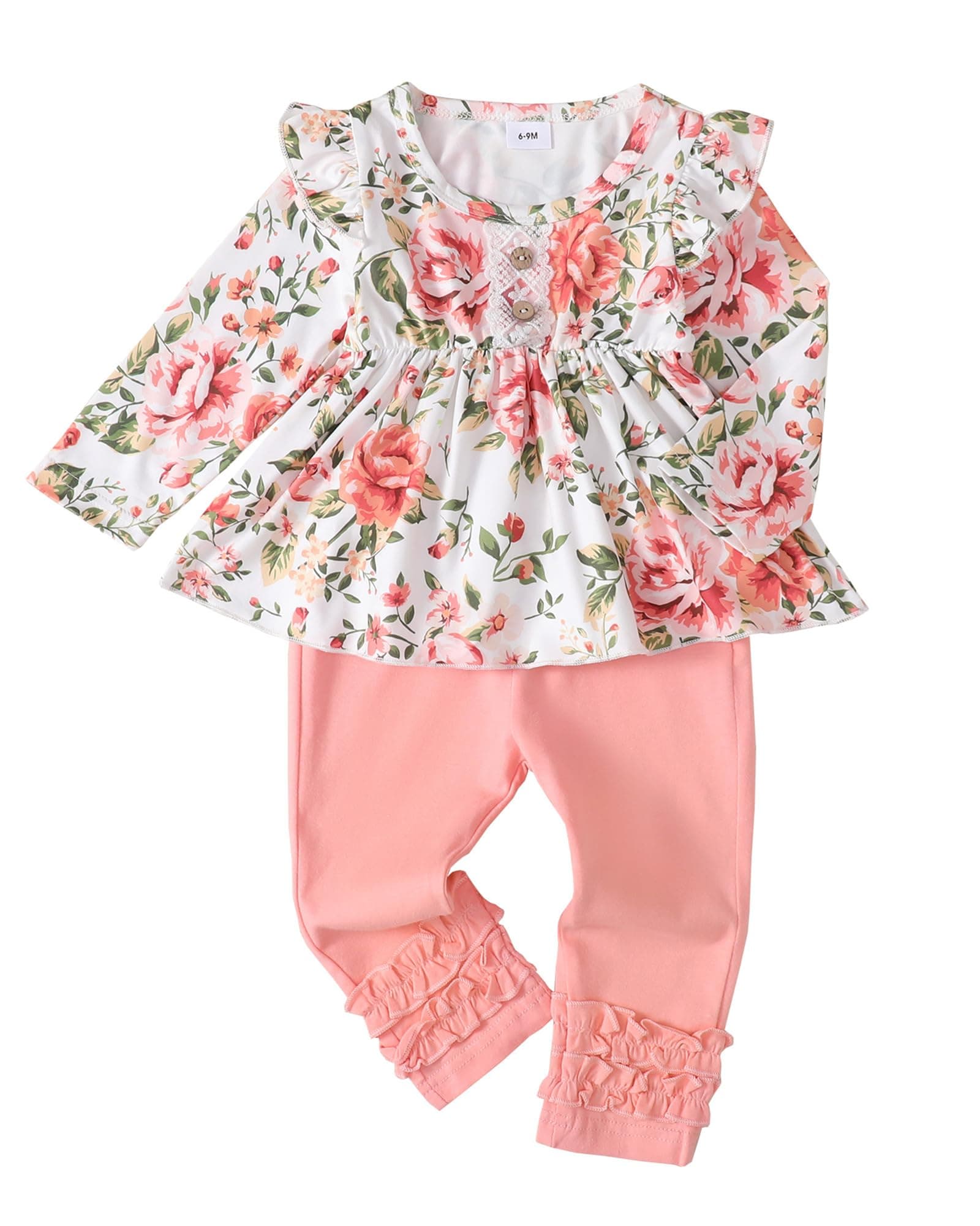 Baby Girl Clothes Infant Toddler Clothes Fall Winter Outfit Clothing Set | chez Amazon US