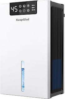 KeepGlad Dehumidifier, 1000Sq.Ft for Home, 98 OZ Dehumidifier for Basement, Quiet Dehumidifiers for Bedroom, Bathroom,... chez Amazon Canada