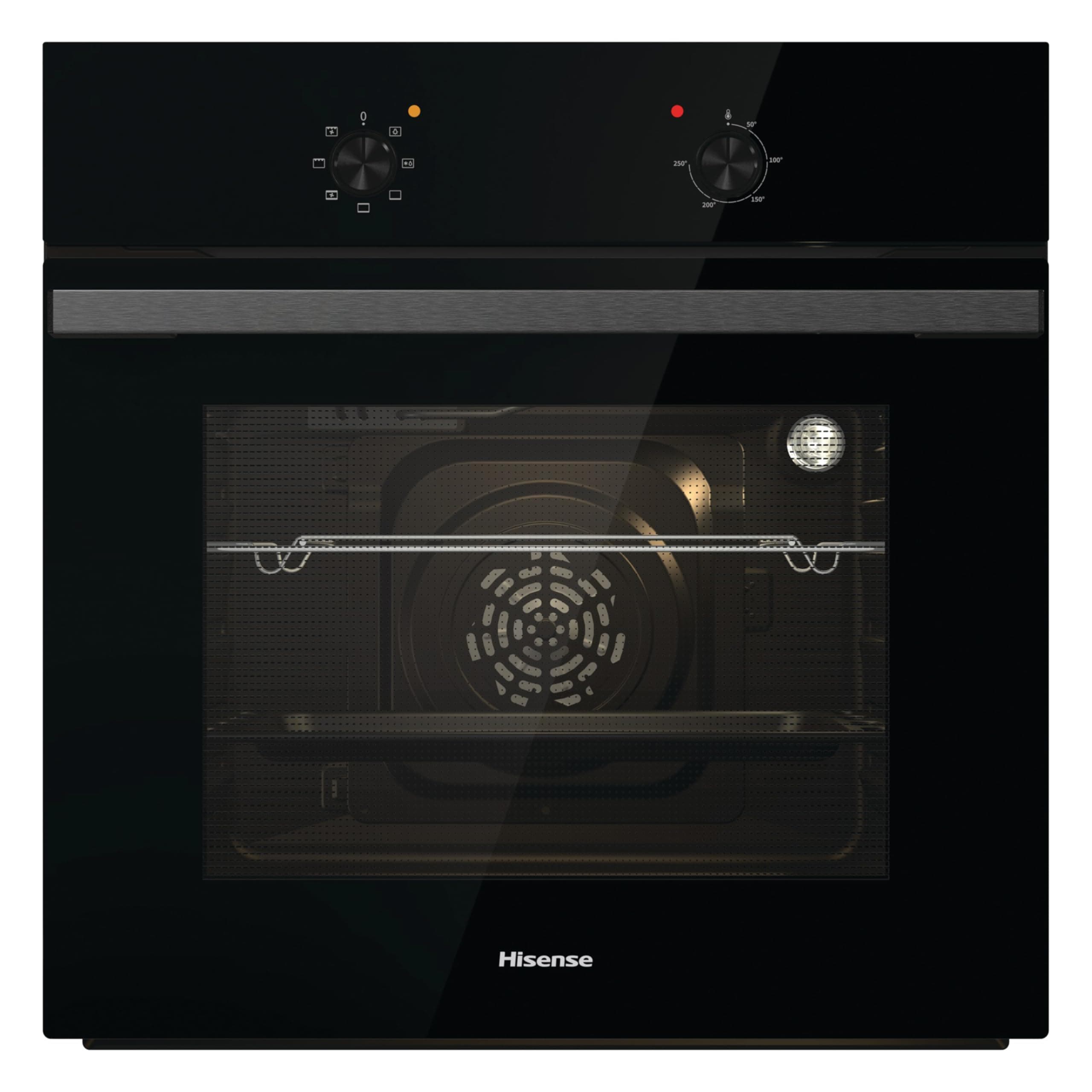 Hisense BI62020ABGUK - Built-in 60L Electric Single Oven - Black - 530x595x595 mm (DxWxH) - A Rated, Extra Large chez Amazon UK