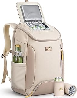 MATEIN HER Cooler Backpack for Women with Hook-and-Loop Top Lid for Beach chez Amazon US