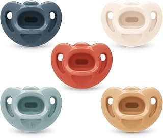 NUK Comfy Orthodontic Pacifiers, 0-6 Months, 5 Pack chez Amazon Canada