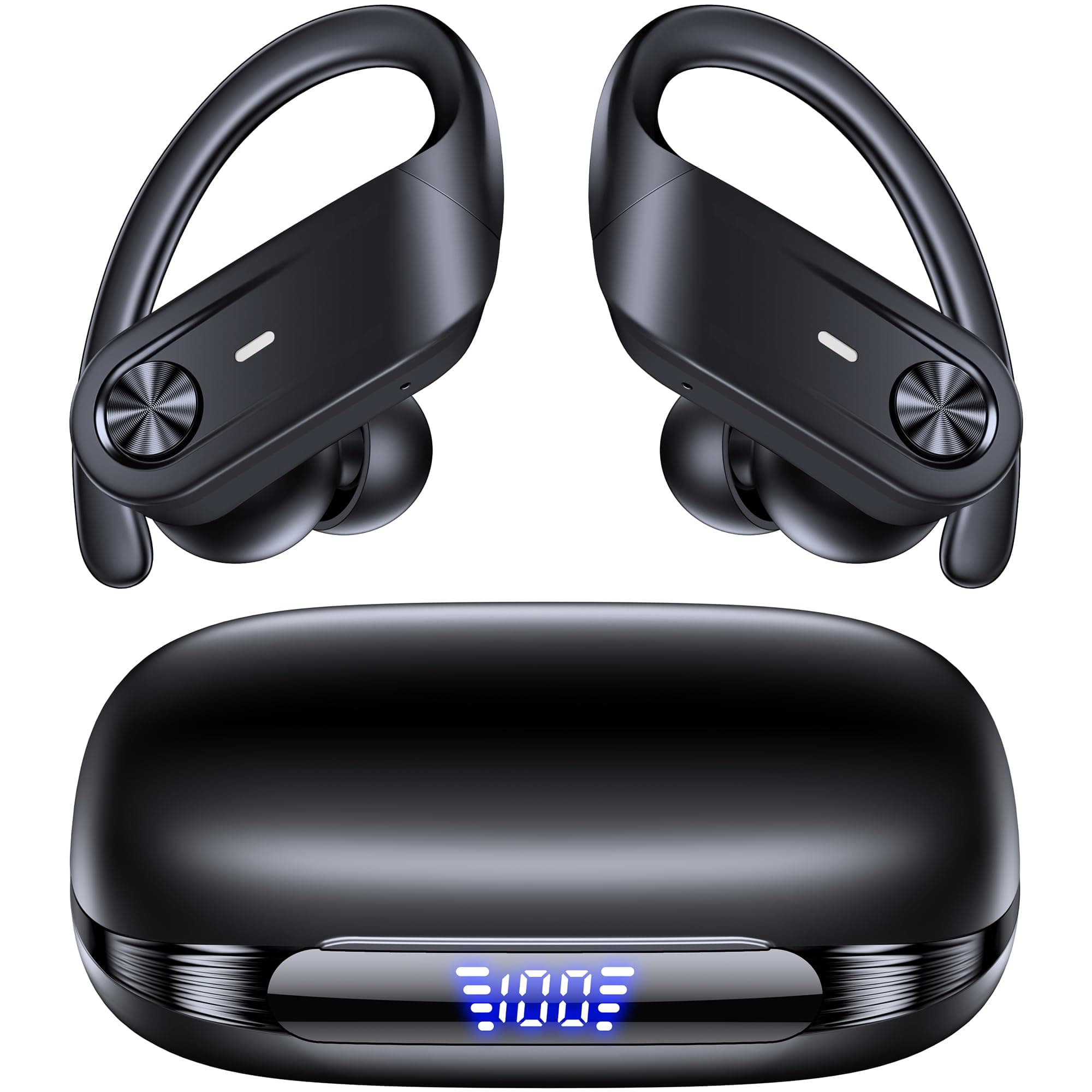 Hybrid Active Noise Cancelling Wireless Ear Buds 80 Hrs Playtime Hi-Res Stereo Quality Bluetooth Earbuds with Transparency Mode... chez Amazon US