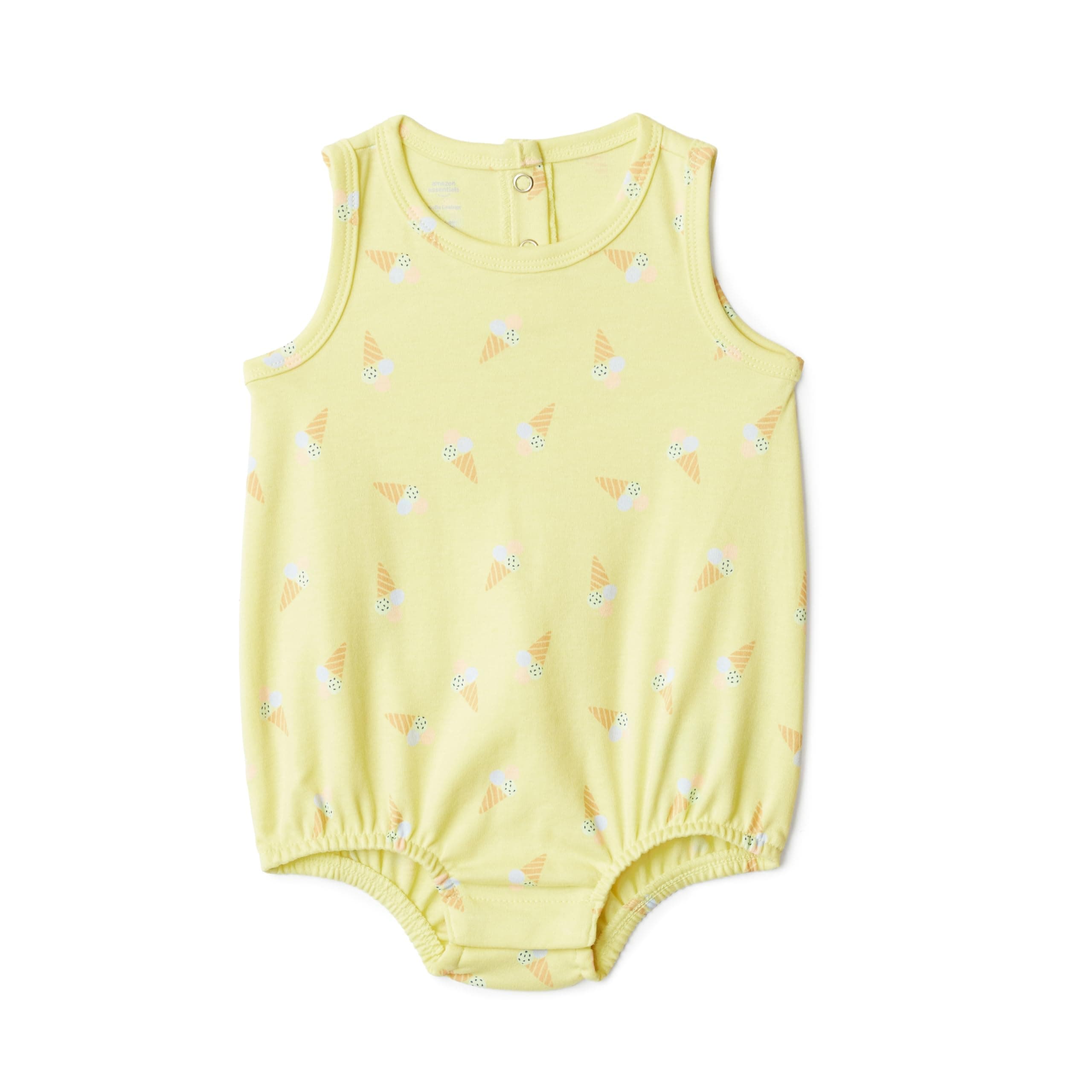 Amazon Essentials x Sofia Grainge Unisex Babies' Cotton Bubble Bodysuit chez Amazon US