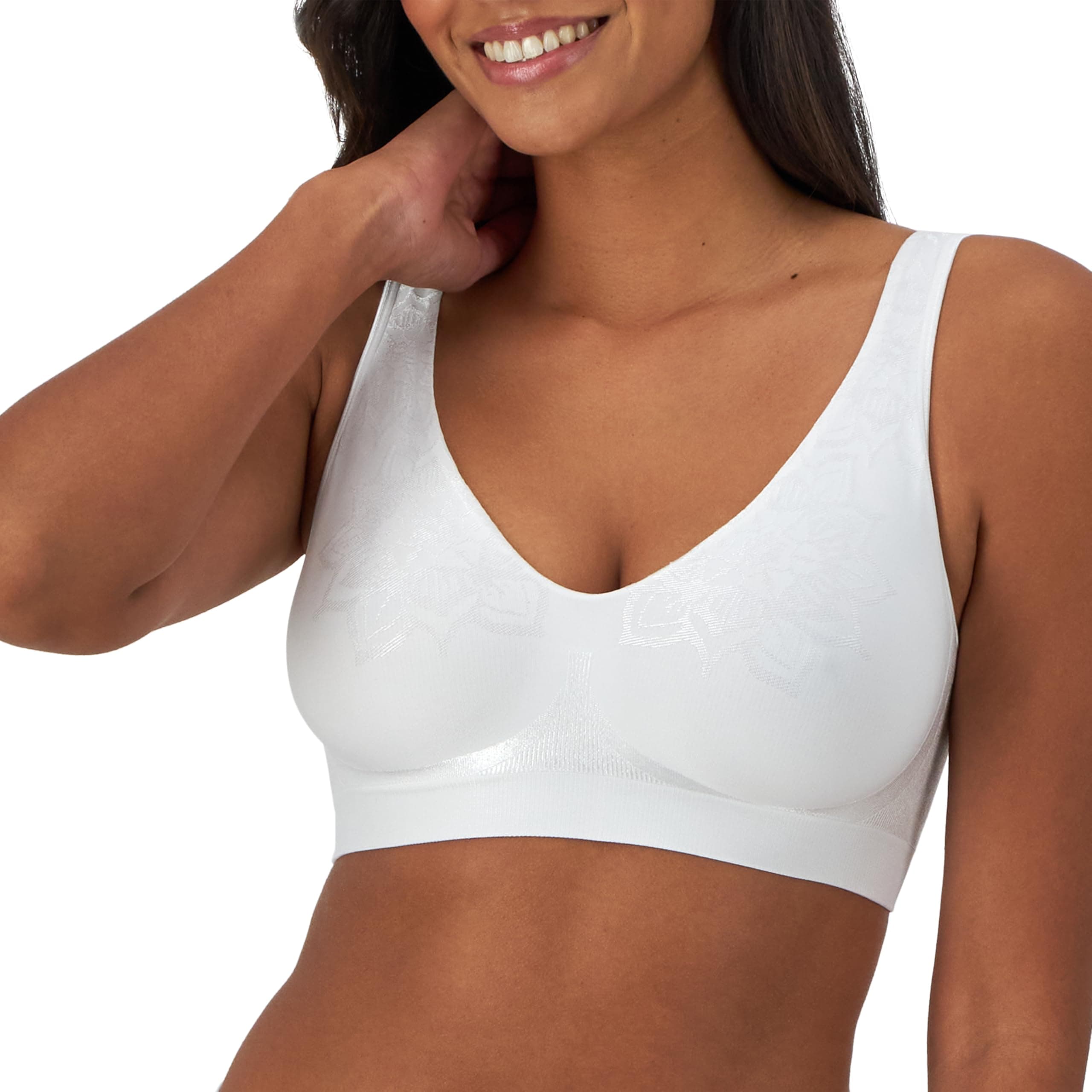 Bali Women's Wireless Bra, Comfort Revolution Seamless T-Shirt Bras for Women, ComfortFlex Fit chez Amazon US