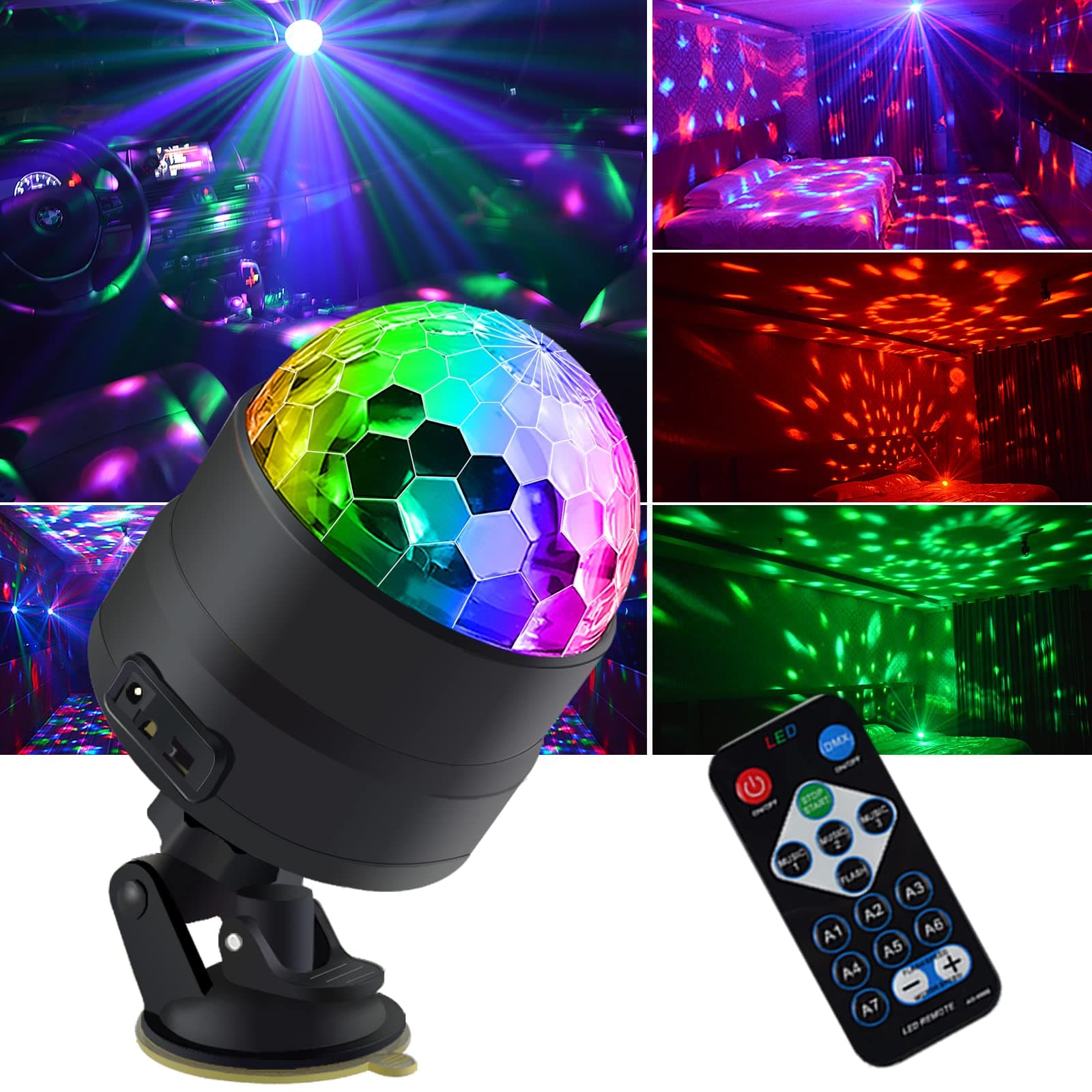 Disco Ball Light, Party Lights chez Amazon UK