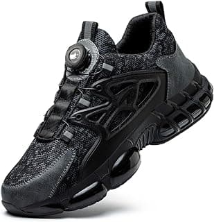 New Balance Steel Toe Shoes for Men Women Lightweight Comfortable Work Sneakers Composite Toe Shoes Safety Tennis Sneakers for Long...