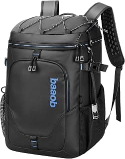 Waterproof Cooler Backpack, 36/50 Can Insulated Leakproof Cooler Bag Beach chez Amazon US