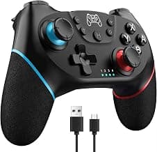 [2025 New Version]Wireless Pro Controller Compatible for Nintendo Switch & 2, Sefitopher Bluetooth Switch Pro Controller Gampad... chez Amazon Canada