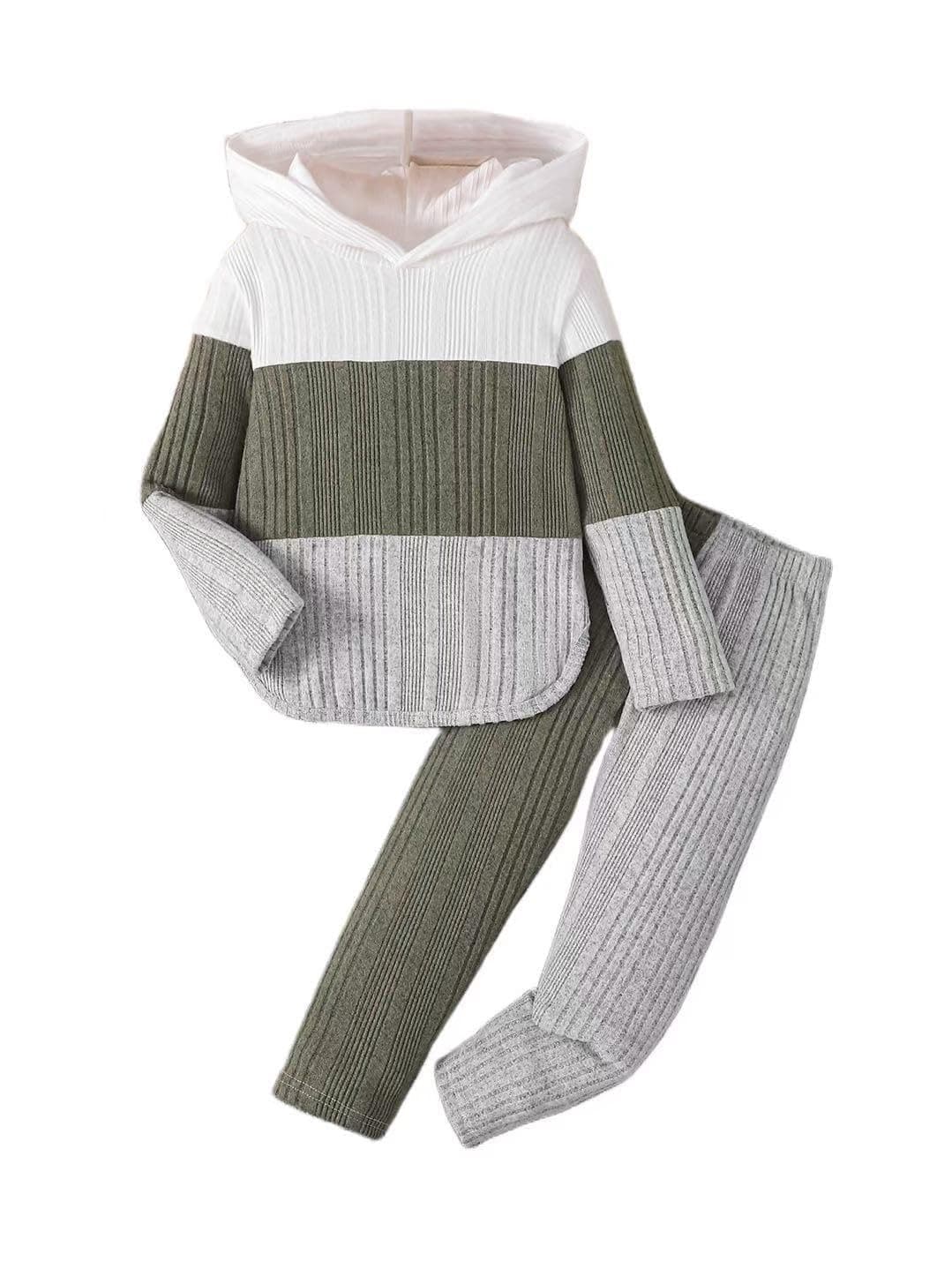 Girls Clothes Fall Girl Outfits 2Pcs Hoodie Pullover Sweatshirt+Pant+Leggings Winter Set for Size 4-8 Years Little chez Amazon US
